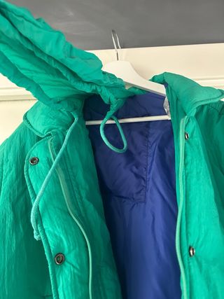 Cazadora Vintage Verde y Azul