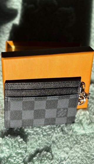 Portacarte Louis Vuitton Damier Graphite