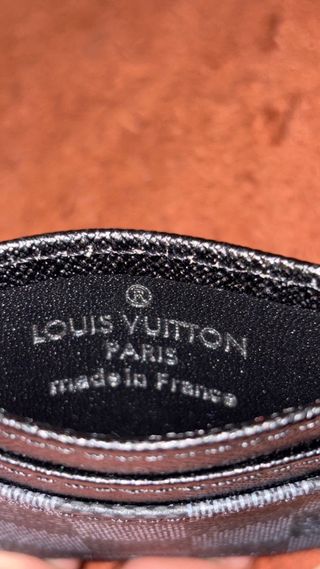 Portacarte Louis Vuitton Damier Graphite