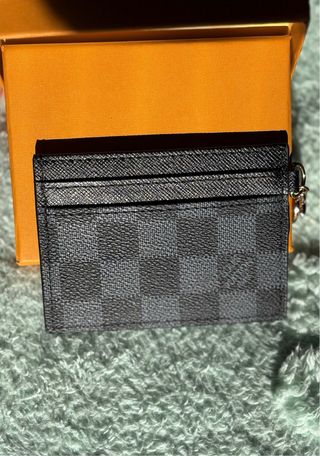 Portacarte Louis Vuitton Damier Graphite