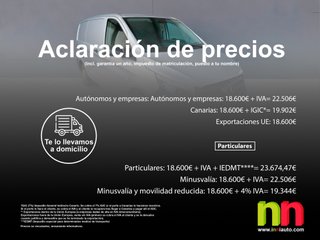 Mercedes-Benz Vito Compact FG 114CDI 136cv + NAVI 114CDI 136cv