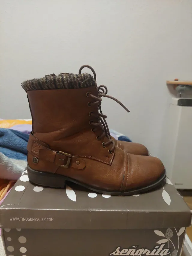 Botas marrones mujer talla 40
