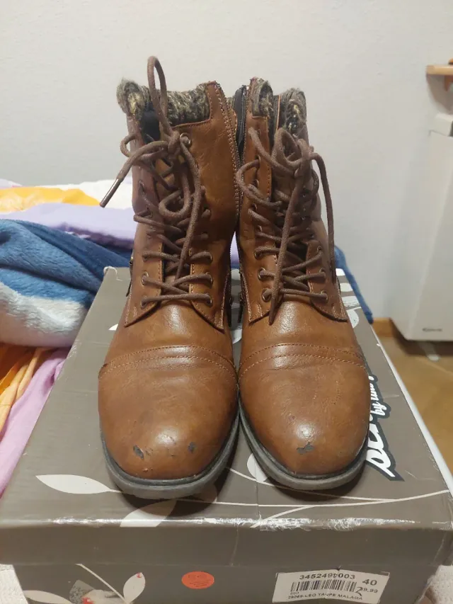 Botas marrones mujer talla 40