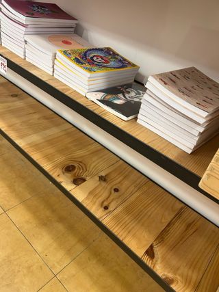 Estantería Hierro y Madera