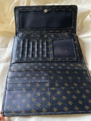 Portafoglio Lanvin donna blu