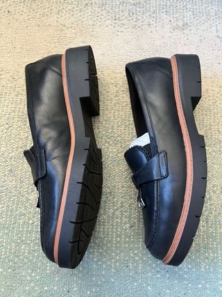 Mocasines Clarks Mujer Negro