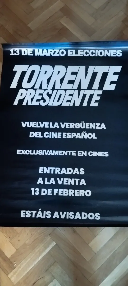 Póster Torrente Presidente Elecciones