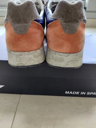 Zapatillas Cetti Hombre Azul Naranja