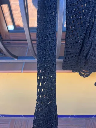 Rebeca negra crochet