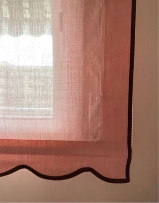 Cortina habitación infantil con lazos