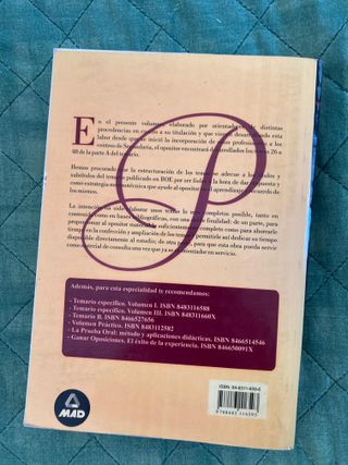 Psicopedagogía, temario "A" de oposiciones al c...