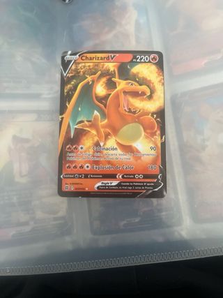 2 Cartas Pokémon Charizard V Diseño Diferente