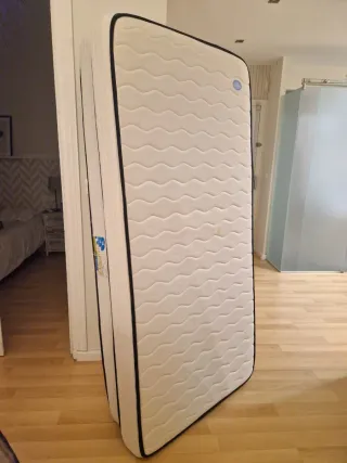 2 Camas Individuales con Colchones de REGALO