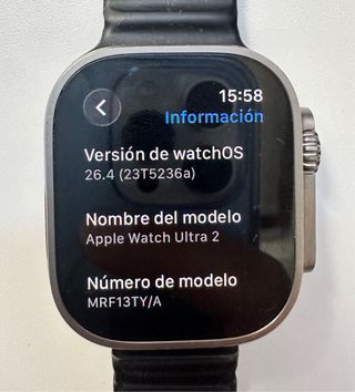 Apple Watch Ultra 2 Negro/Plata