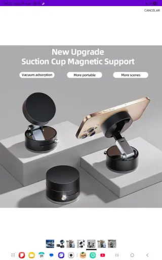 Soporte magnético portátil para coche nuevo precin