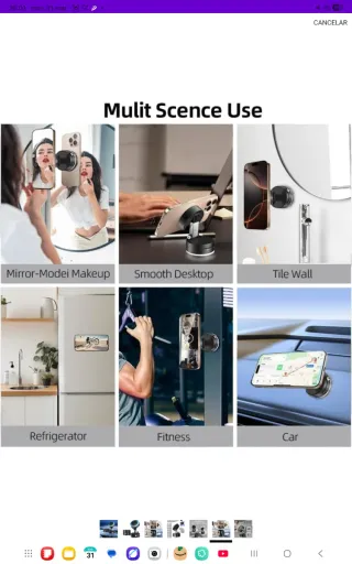 Soporte magnético portátil para coche nuevo precin