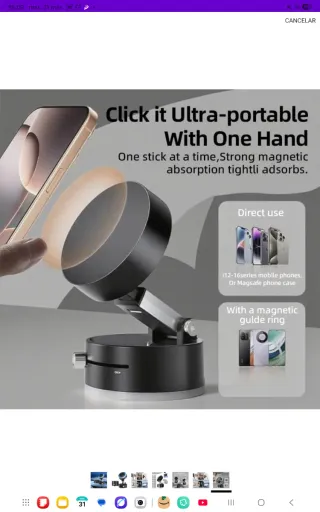 Soporte magnético portátil para coche nuevo precin