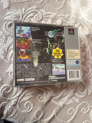 Final Fantasy VII PAL español Caja Vacía