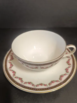 2 Tazze da Tè Limoges Lanternier