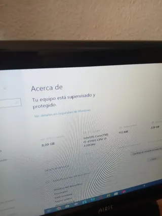 HP EliteDesk Ordenador Negro