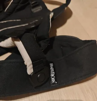 Mochila Portabebés BabyBjörn Negra/Gris