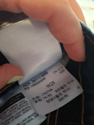 Levi's 511 Vaqueros Talla W29