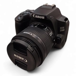 CAMARA CANON EOS 250D + OBJETIVO EF-S 18-55 + CAJA + CARGADOR