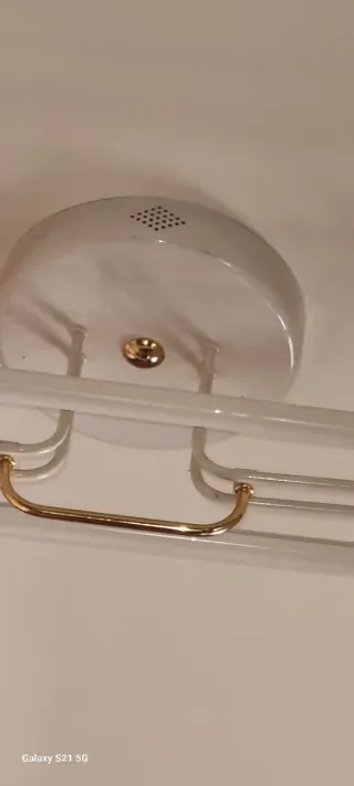 Lámpara Techo Vintage Doble Tubo