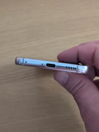 Samsung S22 Rosa + Funda Azul