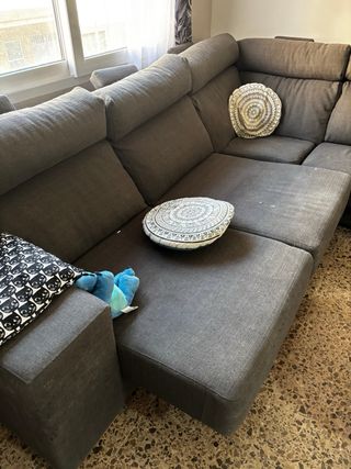 Sofá modular a medida 3x3m