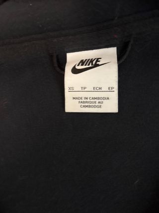 Nike Tech Fleece Negro Talla S