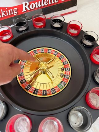 Juego de Ruleta para Chupitos