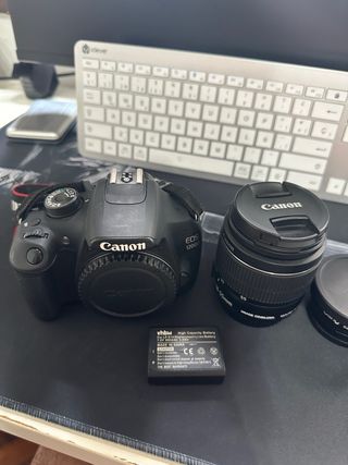 Cámara Canon EOS 1200D + Lente 18-55mm
