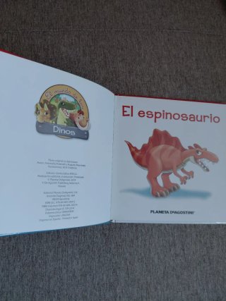 Colección LIBROS de DINOSAURIOS AGOSTINI