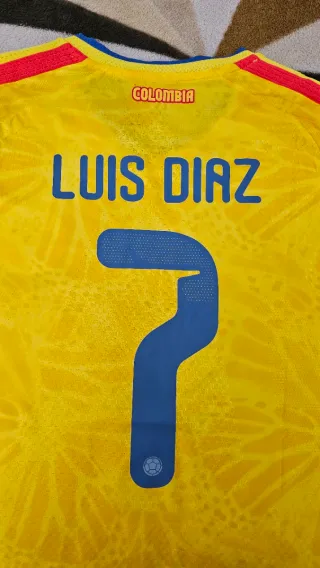 Camiseta Colombia Luis Díaz