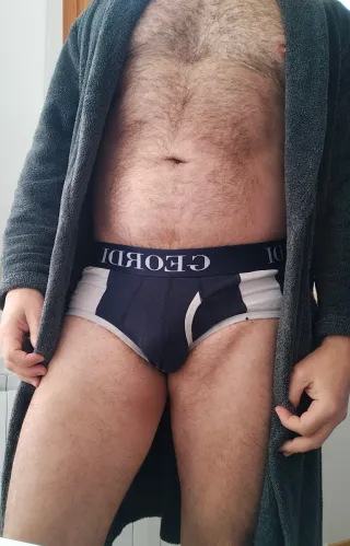 Calzoncillos GEORDI Hombre Azul y Blanco