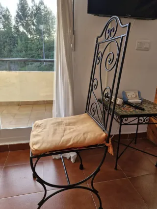 Juego 4 Sillas Forja Artesanal (URGE VENTA)