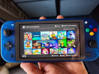 Nintendo Switch Lite Blu Trasparente + 20 Giochi