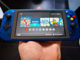 Nintendo Switch Lite Blu Trasparente + 20 Giochi