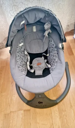 Mecedora-hamaca eléctrica Kinderkraft 2en1