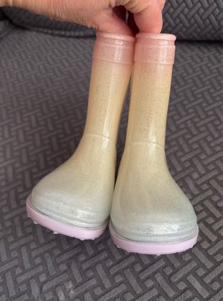 Botas de agua purpurina 20/21