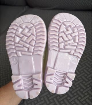 Botas de agua purpurina 20/21