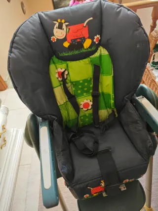 Trona infantil con diseño de animales