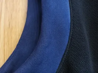 Vestido Norah negro y azul talla 44