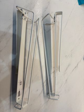 Dos porta copas Ikea PALYCKE blanco