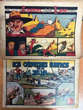 Tebeos españoles antiguos