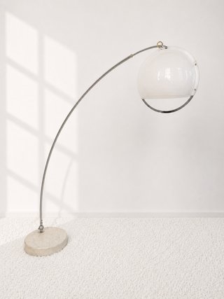 LÁMPARA ARCO GUZZINI. ITALIA 60s