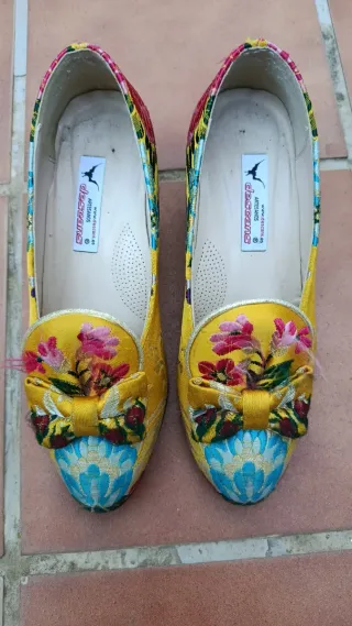 Traje de Fallera Multicolor