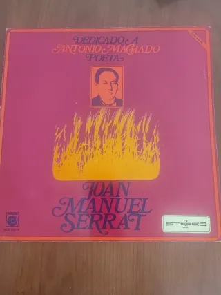 Vinilo Joan Manuel Serrat - Dedicado a Antonio Mac