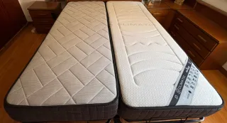 Cama articulada eléctrica matrimonio